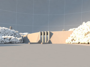 dam Modello 3D