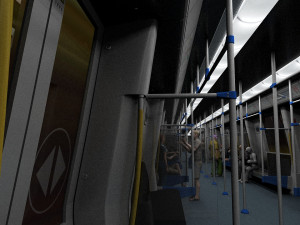 subway Model 3D