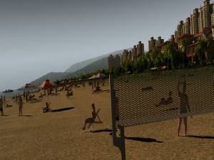 beach 3D Model