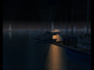 harbor 3D Model