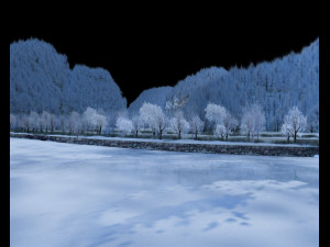 snowing 3D Model