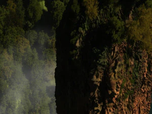 pico de la monta&ntilde;a Modelo 3D