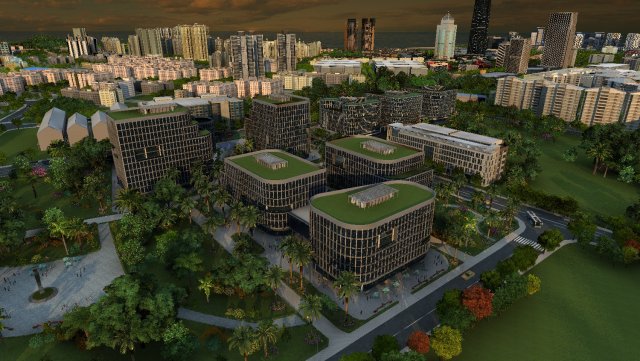 city building 3Dモデル .c4d .max .obj .3ds .fbx .stl .blend 