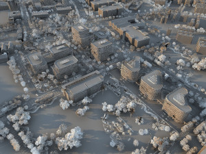city building 3Dモデル