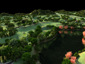small town 3D Model