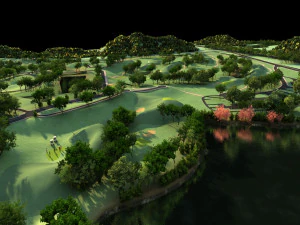 small town 3D Model