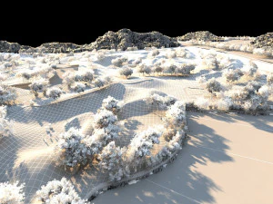 small town 3D Model