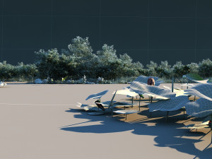 lotus pond Modèle 3D