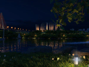 riverside 3D Model