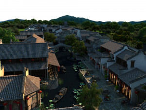 ancient town Modelo 3D