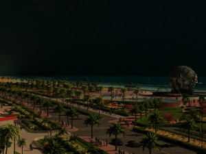 seaside 3D Model