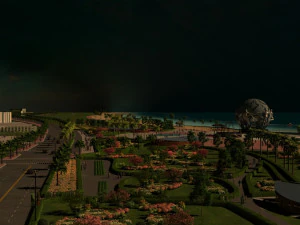 seaside 3D Model