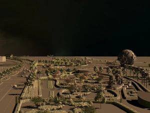 seaside 3D Model