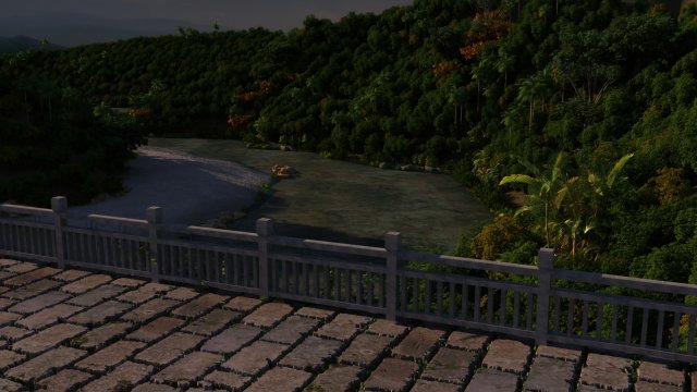 river Model 3D .c4d .max .obj .3ds .fbx .stl .blend