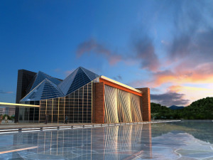 concert hall 3D Model