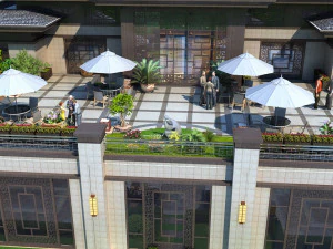 terrace 3D Model