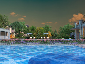 swimming pool 3D Model