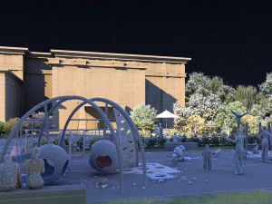 kindergarten 3D Model