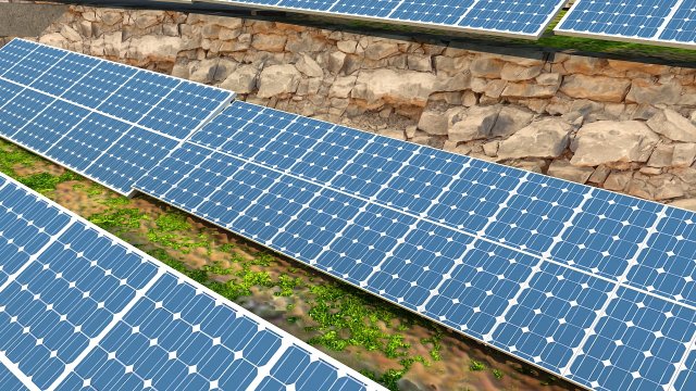 solar energy 3D 모델 .c4d .max .obj .3ds .fbx .stl .blend 