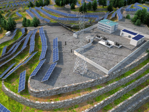solar energy 3D 모델