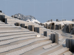 solar energy 3D 모델