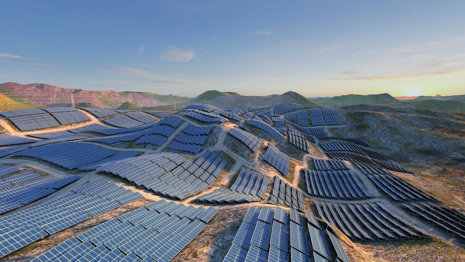 solar energy 3D Model .c4d .max .obj .3ds .fbx .stl .blend 