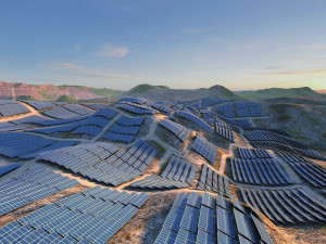 solar energy 3D Model