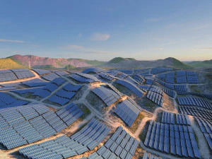 solar energy 3D Model