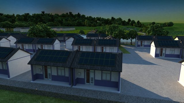 rural 3D Model .c4d .max .obj .3ds .fbx .stl .blend 