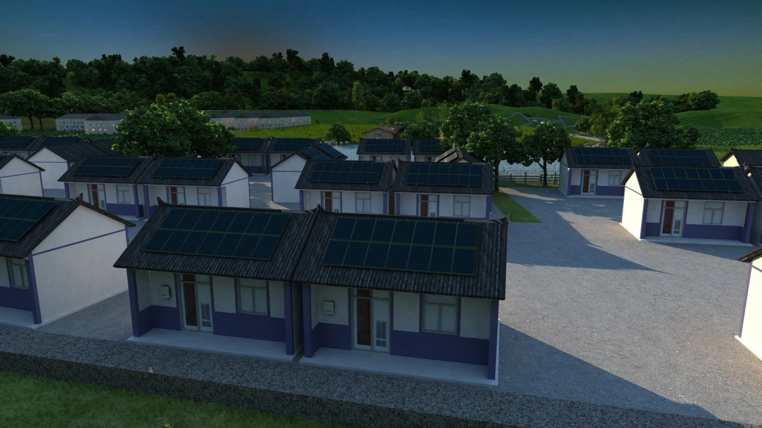 rural 3D Model .c4d .max .obj .3ds .fbx .stl .blend 