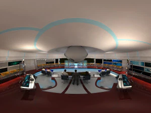 control room 3D Model