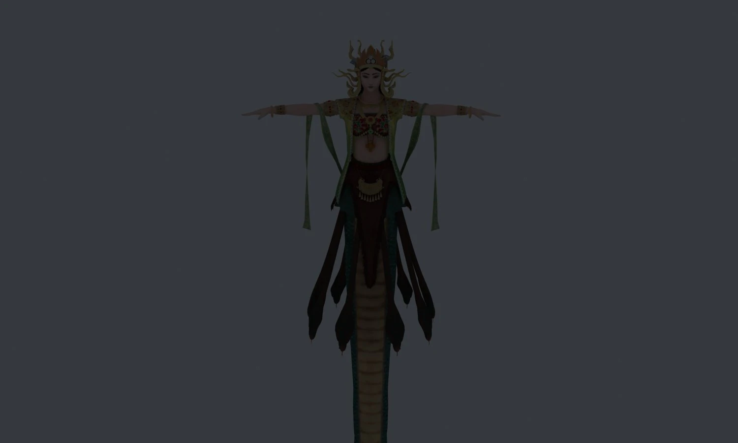 shushen 3D Model .c4d .max .obj .3ds .fbx .stl .blend 