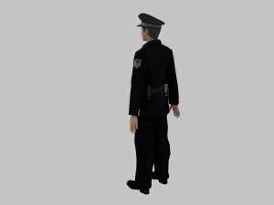 policemen Modelo 3D