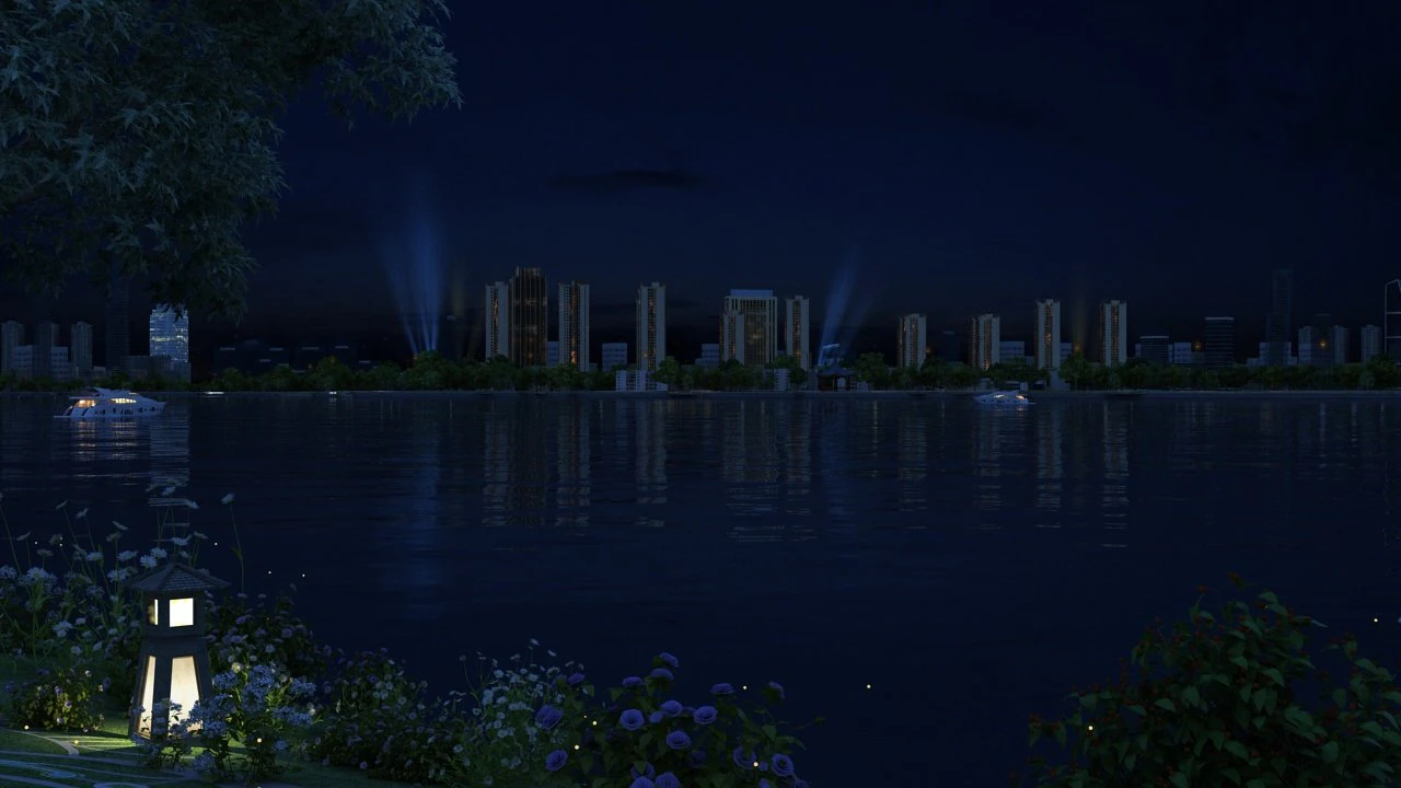 lake surface 3D Model .c4d .max .obj .3ds .fbx .stl .blend