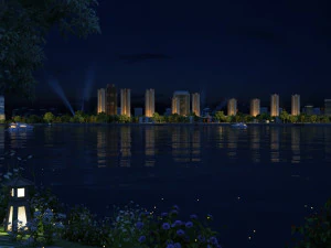 lake surface 3D Model