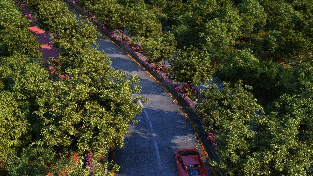 highway 3D Model .c4d .max .obj .3ds .fbx .stl .blend