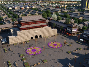 gatehouse 3D 模型