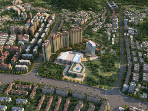 city building Model 3D