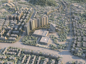 city building Model 3D