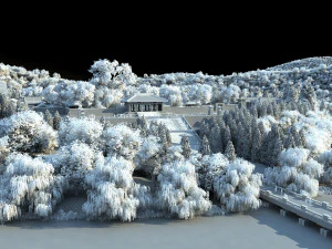 temple 3D Model