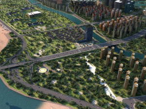 city building Modèle 3D
