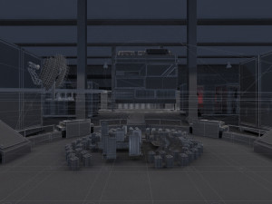 cloud platform 3D Модель