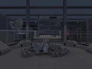 cloud platform 3D Model