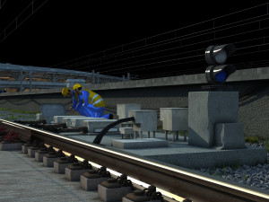 railway Modello 3D