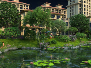 city building 3D 模型
