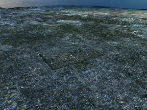 city birds eye view Modelo 3D