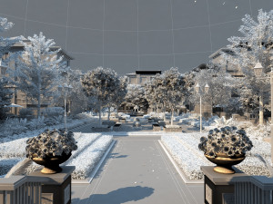 city building 3D Modell