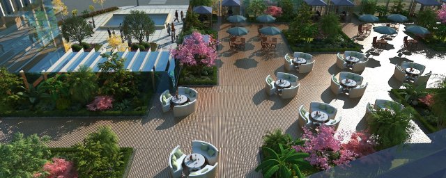 tea restaurant Modelo 3D .c4d .max .obj .3ds .fbx .stl .blend 