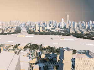 city building Modello 3D