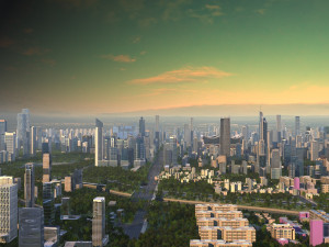 city building 3D Model